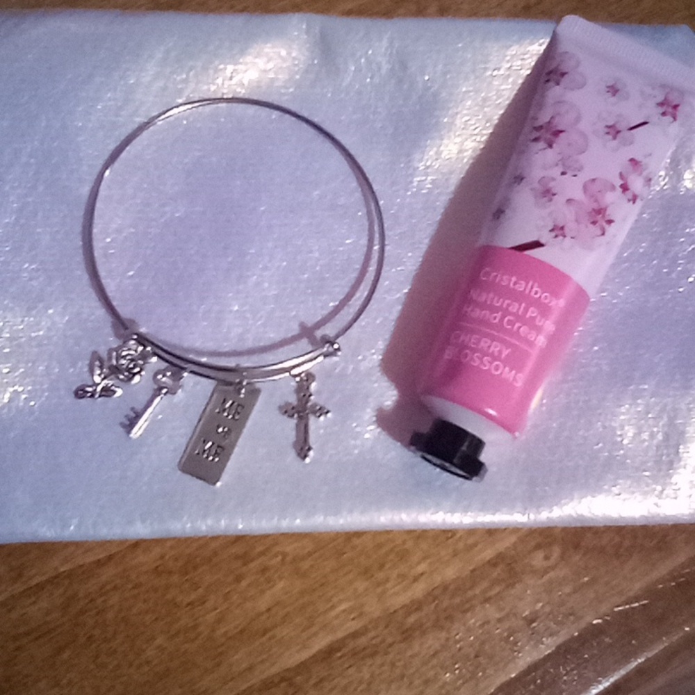 NWT! Me vs.Me braclet and lotion